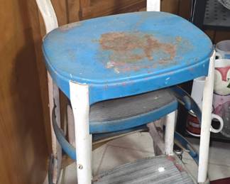 Vintage Kitchen Stool