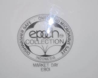 Mark on Fruit Dishes