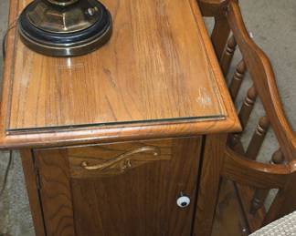 Oak Side Table