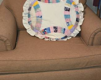 Other Side Chair in Office - Vintage Pillow