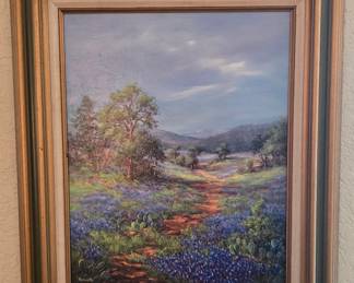 Bluebonnet Painting