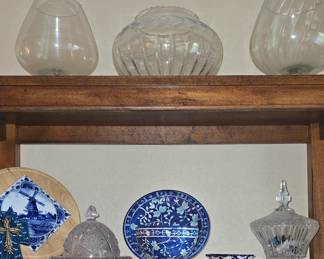 Crystal - Blue and White Decor