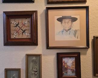 Collection of Pictures in Hall