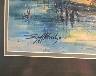 Signature on Painting