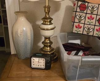 2 Drawer Nightstand - Lamp