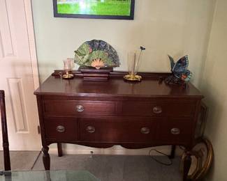 Mahogany Buffet/Sideboard Table