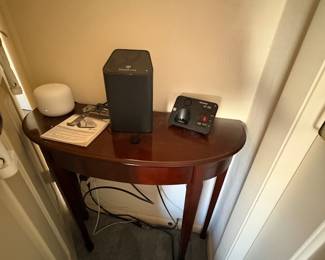 Mahogany Demi-Lune Table