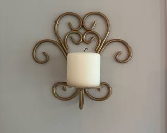 B42 - $10. PAIR of Wall Sconces. 