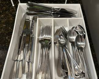 B53 - $100. Wallace Stainless Flatware. Indonesia. 