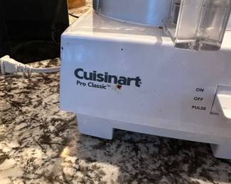 B55 - $30. Cuisinart Pro Classic food processor with attachments. 