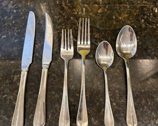 B53 - $100. Wallace Stainless Flatware. Indonesia. 