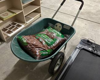 B80 - $30. Yard Rover Wheelbarrow. 