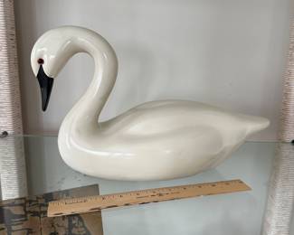 B9 - $75. Swan Decoy. Made in the USA. 