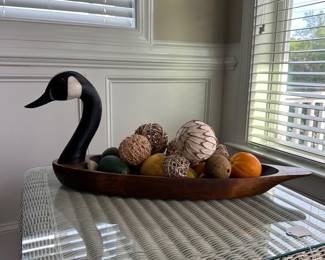 B32 - $40. Goose Tray. Measures 28” long. 