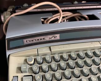 B78 - $30. Coronet Super 12 Electric Typewriter. 
