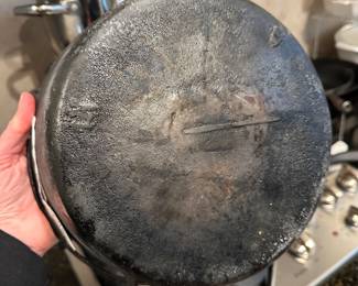 B49 - $75. CHF Chicago Foundry Gate Marked Cast Iron Roaster with lid. 