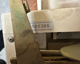 B84 - $200. Singer Knitting Machine. Model 360K. With a box of attachments. 