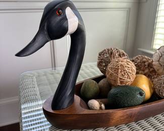 B32 - $40. Goose Tray. Measures 28” long. 