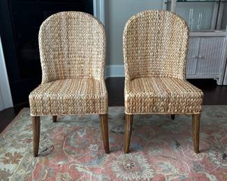 B24 - $75 PAIR of chairs from Pier 1. 