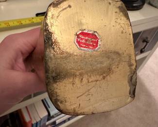 B61 - $25 PAIR. Windcurrent Collection Brass Duck Head Bookends. 