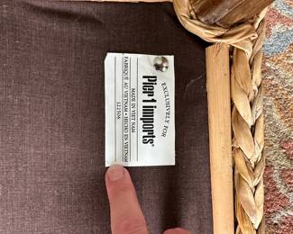 B24 - $75 PAIR of chairs from Pier 1. 