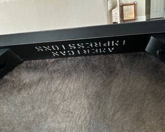 B31 - $500. Set of 8 Upholstered Ethan Allen Dining Chairs. American Impressions. Ethan Allen Dining Chairs. Seat is 22” wide x 18” floor to seat x 40” floor to top of chair. 