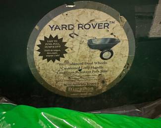 B80 - $30. Yard Rover Wheelbarrow. 