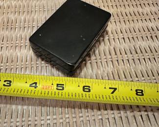 B67 - $25. Small Lacquered Trinket Box. 