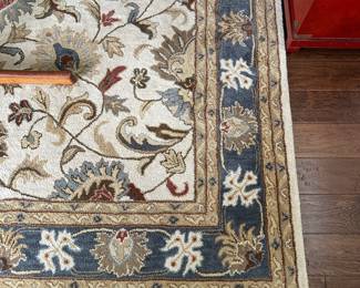 B13 - $150. Surya “Caesar” 100% wool area rug. Measures 7’6” x 9’6”. 