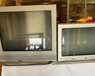 Assorted tube TVs