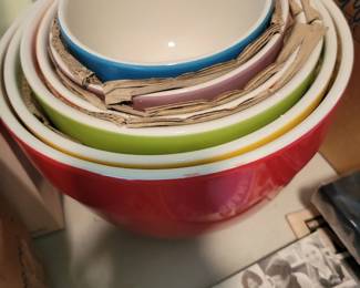New mixing bowls