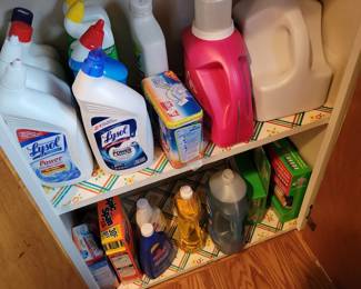 Laundry soap and cleaners