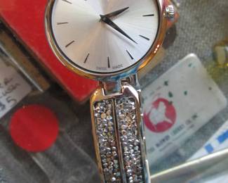 SWAROVSKI FINE CRYSTAL WATCH w/ Box