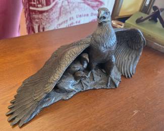 Bronze Eagle Statue