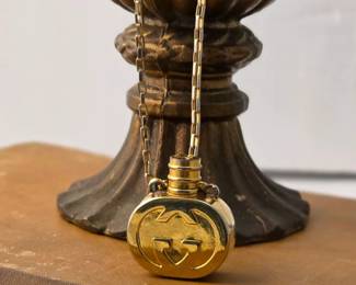 Gucci Perfume Bottle Necklace