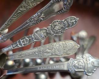Large Variety of Sterling Flatware