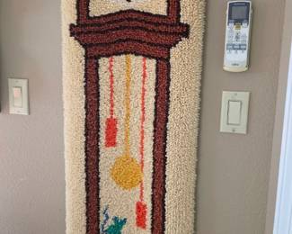 Grandfather Clock Wall Tapestry