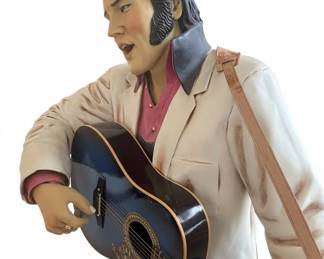 Elvis Presley The King LifeSize Statue with Guitar second image