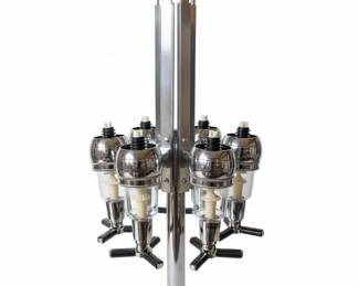 Chrome Bottle Liquor Dispenser