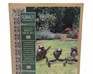 Terrace Accents Musical Frog Set