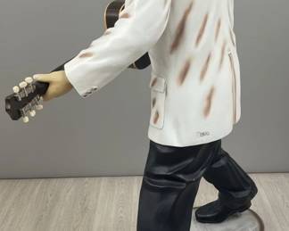 Elvis Presley The King LifeSize Statue with Guitar third image