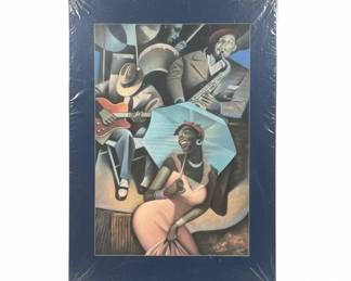 The Umbrella Jazz Band Print by Gary Kelley