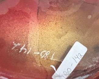 HandPainted Ceramic Charger Plate second image