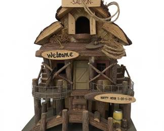 Themed Decorative Birdhouses Beach Resort and Rusty Nail Saloon second image