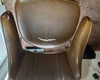 MidCentury Modern Chromcraft Swivel Chair