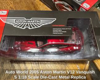 Auto World Aston Martin V Vanquish S Scale DieCast Metal Replica third image