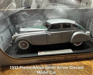 PierceArrow Silver Arrow Diecast Model Car third image