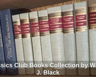 Classics Club Books Collection by Walter J. Black