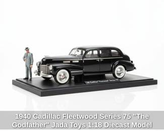 Cadillac Fleetwood Series The Godfather Jada Toys Diecast Model Car third image
