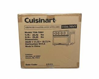 Cuisinart Airfryer Toaster Oven with Grill TOANV